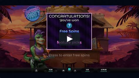 Jurassic party free spins  Our review of Jurassic Party Slot Game covers all the important aspects, from Graphics & Features through to Paylines, RTP & Jackpots! Then step inside Jurassic Party, a delightfully silly and retro game that features cascading reels, multipliers and free games